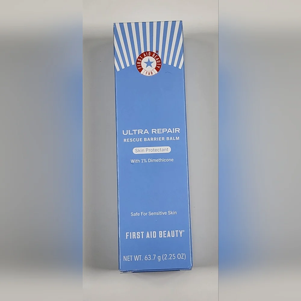 NIB First Aid Beauty ULTRA REPAIR Rescue Barrier Balm‎ 2.25 oz 03/2027